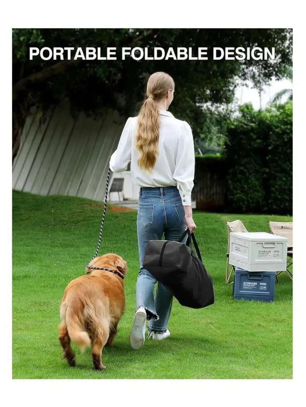 Collapsible Travel Pet Crate 24